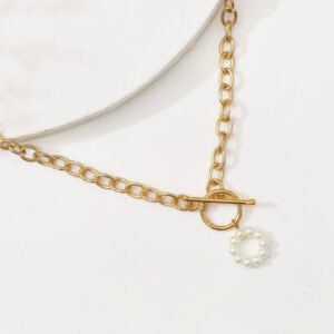 Circle Necklace - Gold